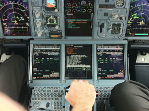 QF32 Flightdeck 