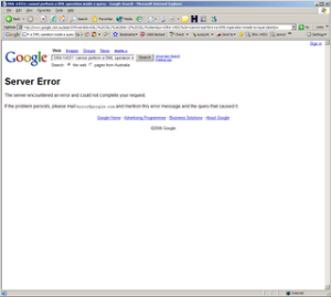 Google Error Small